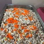 Fried Dual Rice with Caviar 鸳鸯糙米饭