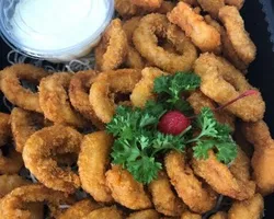 Calamari with Dip (DF) | Customer Photo | D'Fine Catering Services Pte Ltd