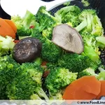 Vegetarian Oyster Sauce broccoli W Mushroom