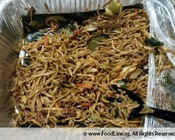 Mushroom & Tomato Sauce Spaghetti (separated) | Customer Photo | Liang Food Caterer