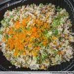Fried Two Type Rice with Caviar 鱼子鸳鸯炒饭