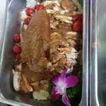 Roast Stuffed Turkey with Chestnut Sauce