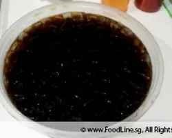 Chin Chow Grass Jelly w/ Big Sago Grains (Cold) | Customer Photo | Liang Food Caterer