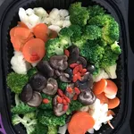 Vegetarian Oyster Sauce broccoli W Mushroom