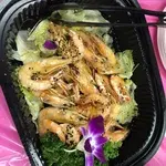 Stir Fried Honey Ginger Prawn