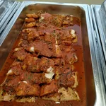 Pan Seared Dory in Red Pesto