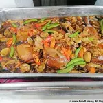 香菇甜豆焖鸭 Braised Duck w/Mushroom