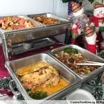 Roast Stuffed Turkey with Chestnut Sauce