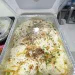 Fried White Bee Hoon w/ Dried Shredded Squid 香炸鱿鱼丝炒白米粉