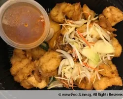 Wok Fried Fish w Pineapple Salsa | Customer Photo | FattyDaddyFattyMummy