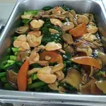 鲍贝芥兰 Kailan w/ Sea Clam
