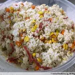 Fried Rice with Chicken Ham