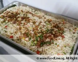 Scrumptious Fried Rice with Turkey Ham 火腿培根炒饭 | Customer Photo | Makan Mate