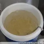 龙眼杏仁豆腐 Almond Jelly Longan