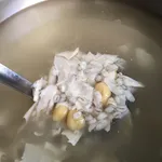 BARLEY BEAN CURD WITH GINGKO NUTS 白果薏米汤