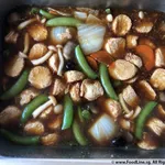红烧蛋豆腐配双菇 Braised Egg Beancurd with Assorted Mushroom