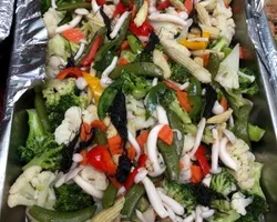 Mixed Vegetables with Fatt Choy 什锦罗汉菜+发菜 | Customer Photo | Katong Catering