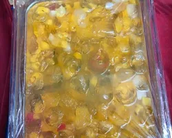 Ice Jelly with Fruit Cocktail 冰凉什果冻 | Customer Photo | Katong Catering