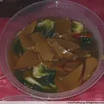 Bailing Mushrooms in Vegetable