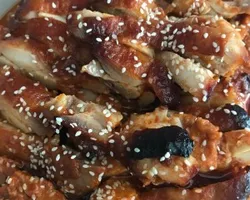 Korean BBQ Baked Chicken | Customer Photo | QQ Catering