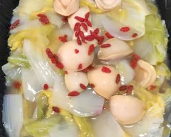 Stewed Chinese Cabbage with Baby Abalone 鲍喜双逢 - 翠玉白菜小鲍鱼 | Customer Photo | Fu Kwee Caterer Pte Ltd