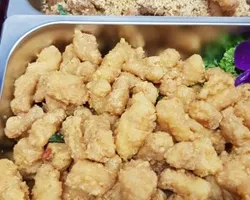 Salted Egg Sotong 咸蛋苏东 | Customer Photo | Bayfront Catering Services