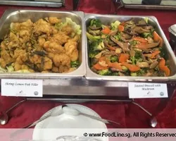 Sauteed Broccoli with Mushroom | Customer Photo | International Catering Pte Ltd