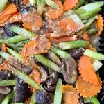 Asparagus with Chinese Mushroom