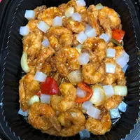 Click to see Sweet & Sour Prawns with Nata De Coco