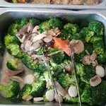 带子西兰花 Sauteed Broccoli w/ Scallop