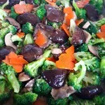 Broccoli w/ Mushroom • 双菇兰花(Chef's Recommended)