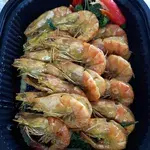 Fried Prawn with Pumpkin Cream 金瓜奶香虾