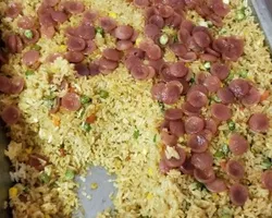 香肠炒饭 Sausage Fried Rice | Customer Photo | YLS Catering