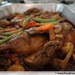 香菇烩扒鸭 Braised Duck w/ Mushroom
