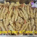 Tempura Prawn with Tar Tar Sauce