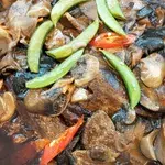 香菇烩扒鸭 Braised Duck w/ Mushroom