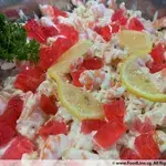 什果沙律虾球 (去壳) Salad Prawn w/ Cocktail (De-Shell)
