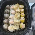 Seafood Siew Mai, Homemade Har Gow, Teochew Red Bean Crystal Dumpling & Homemade Seafood Beancurd Roll