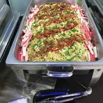 Stir Fried Yi Fu Noodle w. Crab Meat 蟹肉干烧伊芙面