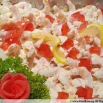 什果沙律虾球 (去壳) Salad Prawn w/ Cocktail (De-Shell)