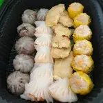 Seafood Siew Mai, Homemade Har Gow, Teochew Red Bean Crystal Dumpling & Homemade Seafood Beancurd Roll