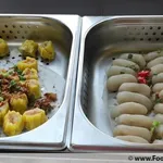 Steamed Mini Soon Kueh with Sweet Sauce