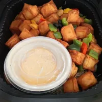 Click to see Codfish Tofu Bites <i>with lemon cheese dip</i>