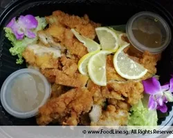 Lemon Chicken Cutlet | Customer Photo | Le Xin Catering Group Pte Ltd