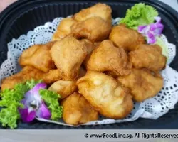 Deep Fried Fish Fritter | Customer Photo | Le Xin Catering Group Pte Ltd