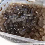 Chilled Grass Jelly with Longan
