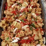 Golden Fish Fillet with Thai Sauce