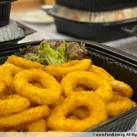 Click to see Calamari with Tartar Dip