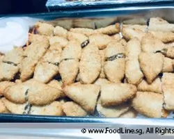 Breaded Fish Fillet w/ TarTar Dips面包屑鱼片配塔塔酱 | Customer Photo | Bayfront Catering Services