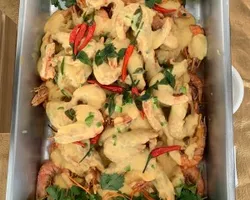 Salted Egg Prawn | Customer Photo | Rilassi Catering